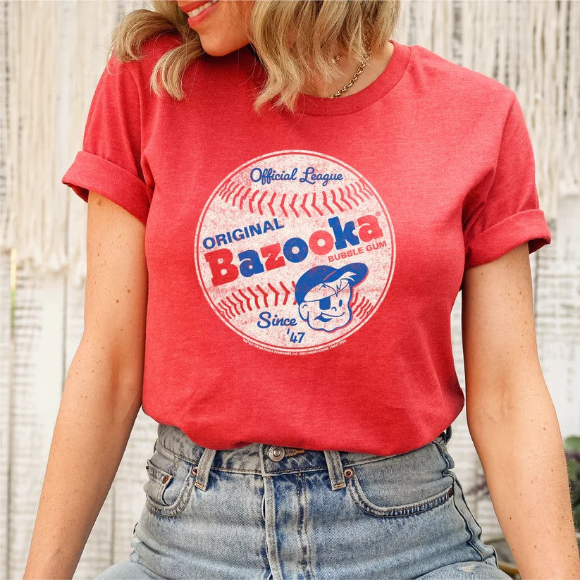 Bazooka Offizielles League Baseball T-Shirt