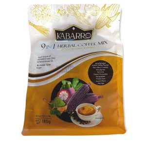 Kabarro – 9 in 1 Kräuterkaffeemischung – 10 Beutel – 180 g