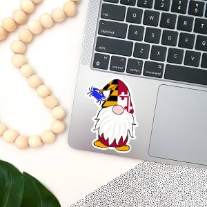 jami schafft – Maryland Garten-Gnome Aufkleber 3 .