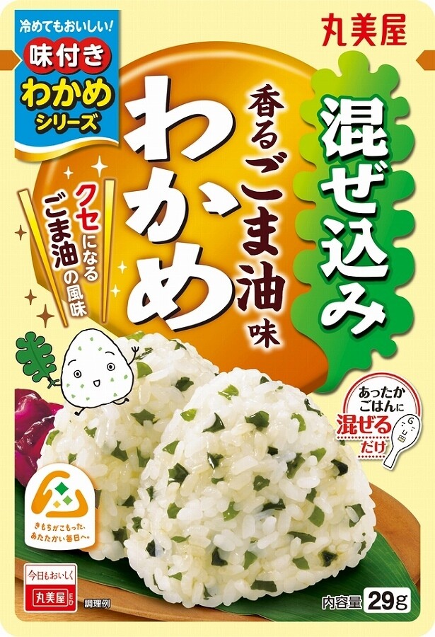 Marumiya, Mazekomi Wakame, Wakame mit Sesamöl, 29g