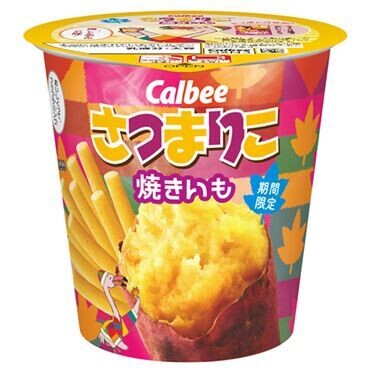 Calbee “Jagariko, Satsumariko, Süßkartoffelgeschmack, , saisonal begrenzt – 52g