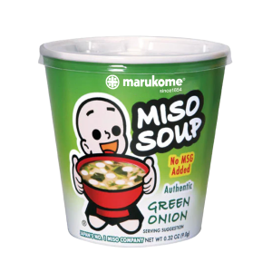 Marukome grüne Zwiebel-Miso-Suppe