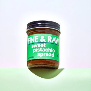 Fine and roh süß Pistazienaufstrich, bio, vegan – 12 Gläser x Gehäuse – 8oz