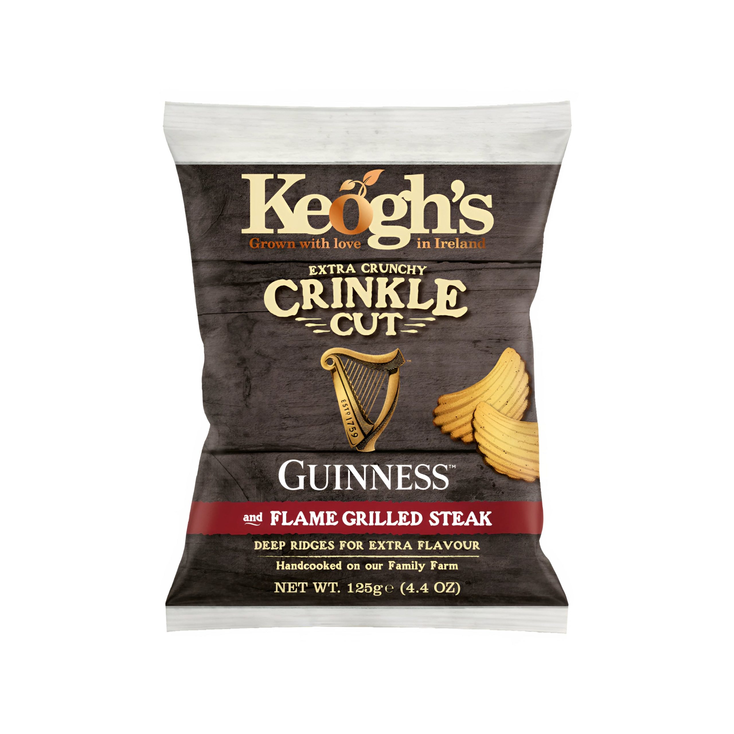 Keoghs Guinness Crinkle Cut (Irland)