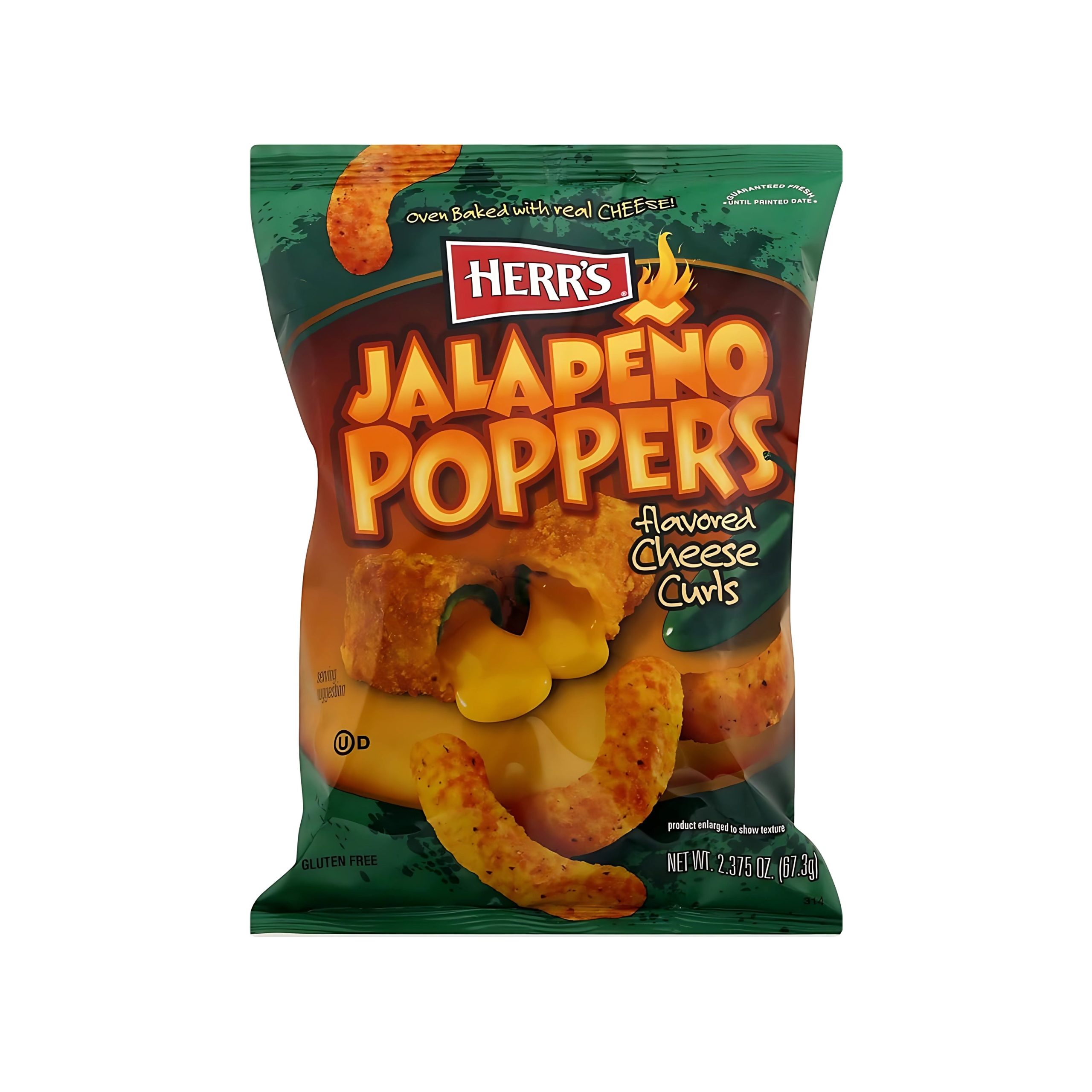 Herr's Jalapeno Popper Käse Curls (USA)