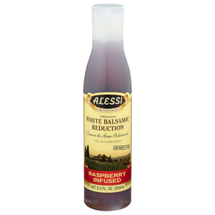 Alessi Weiße Himbeere Balsamico Essig Reduktion, 8,5 oz – Packung mit