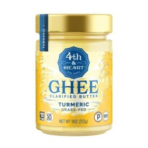 4. & Herz Ghee geklärt Butter Kurkuma