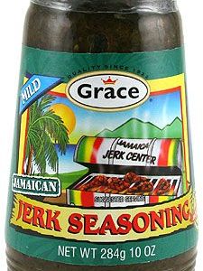 Grace Jerk Würzung mild, 10 Unzen.