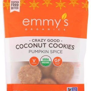 Emmy’s Organics Pumpkin Gewürzkeks, 6 Unzen Packung mit 8