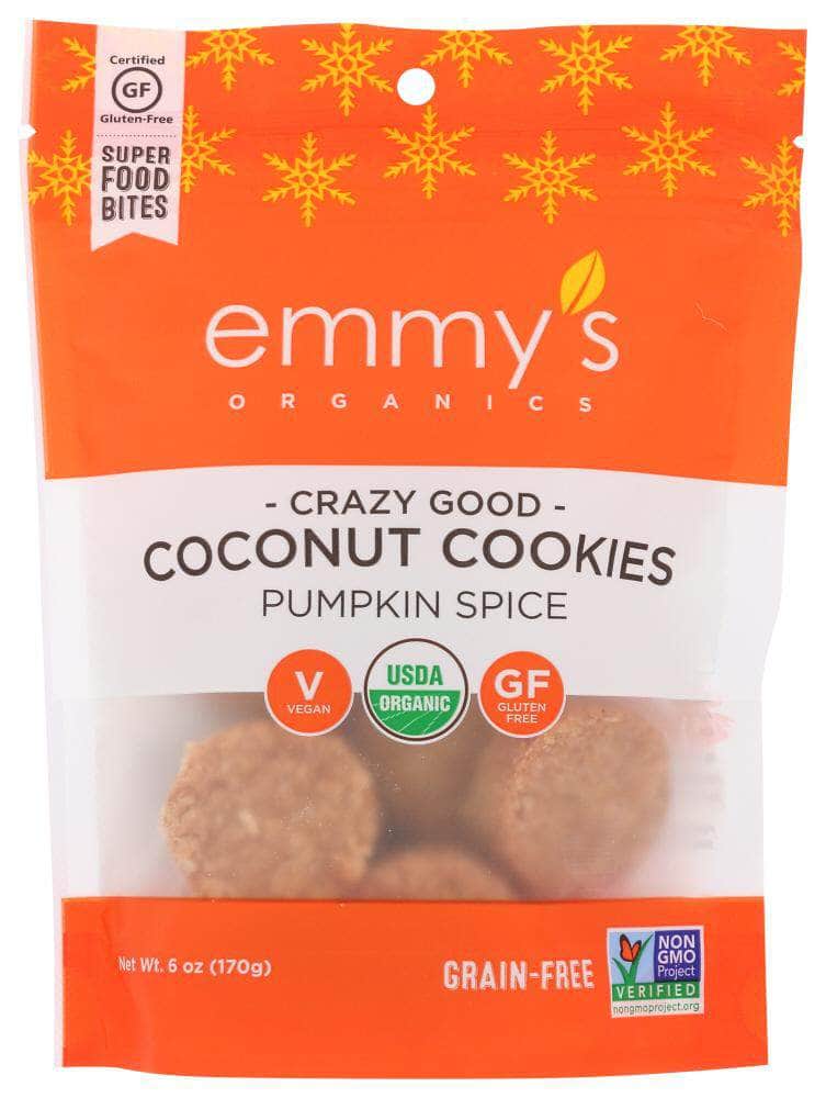 Emmy's Organics Kürbis Spice Keks, 6 oz – Packung mit 8 Stück