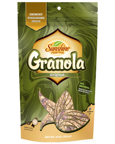 Sunshine Health Foods Alle natürlichen Original Granola Snack, 10 oz