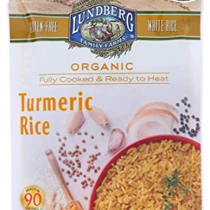 Lundberg Family Farms Bio Kurkuma-Reis, 8 Unzen Packung mit 6