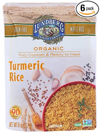 Lundberg Family Farms Bio-Turmreis, 8 Unzen – Packung mit 6 Stück