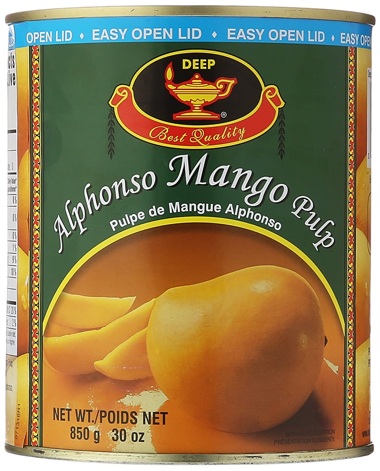 Tief, Alphonso Mango Pulp, 850g
