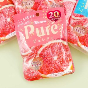 reiner Herzgummi – rosa Grapefruit Soda
