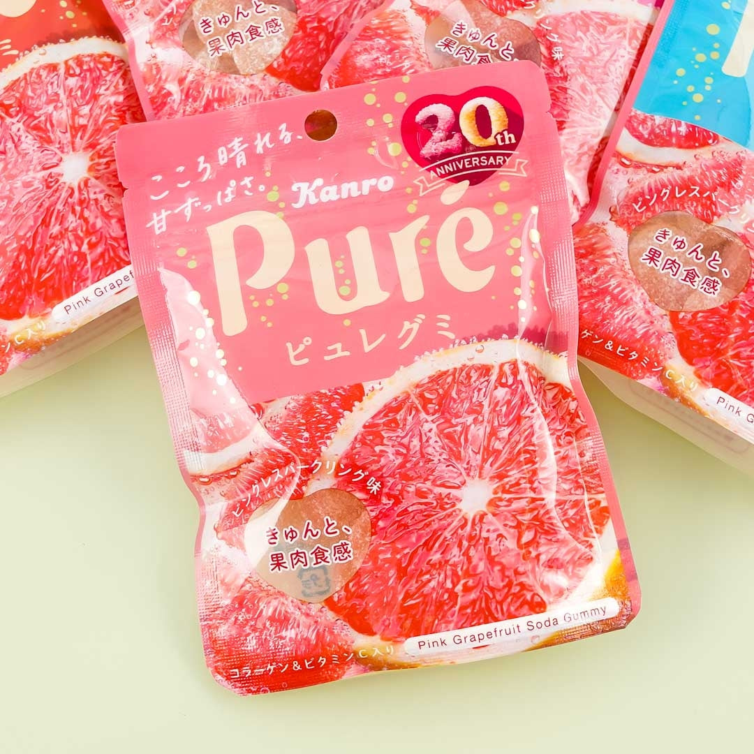 Rein Heart Gummy – Rosa Grapefruit-Soda