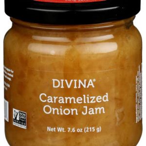 Divina – karamellisierte Zwiebelmarmelade, 7,6 Unzen (Packung mit 12 Stück)