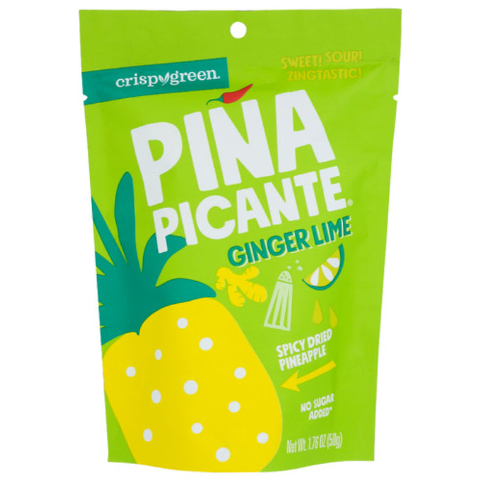 Knusprig Grün – Limette Ingwer Pina Picante, 1,76 Oz (Packung mit 12)