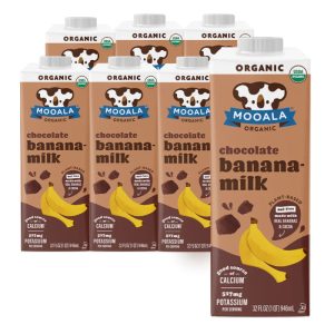Mooala Bio-Bananenmilchschokolade 32 fo – Packung mit 6 Stück