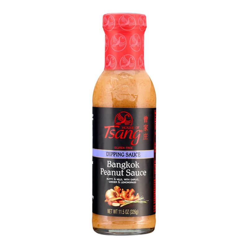 House Of Tsang – Sauce Braten Sie Bangkok Erdnuss 11.5 Oz – Packung mit 6