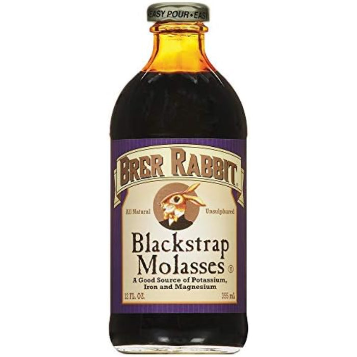 Brer Kaninchen – Melasse Blackstrap, 12 Oz – Packung mit 12