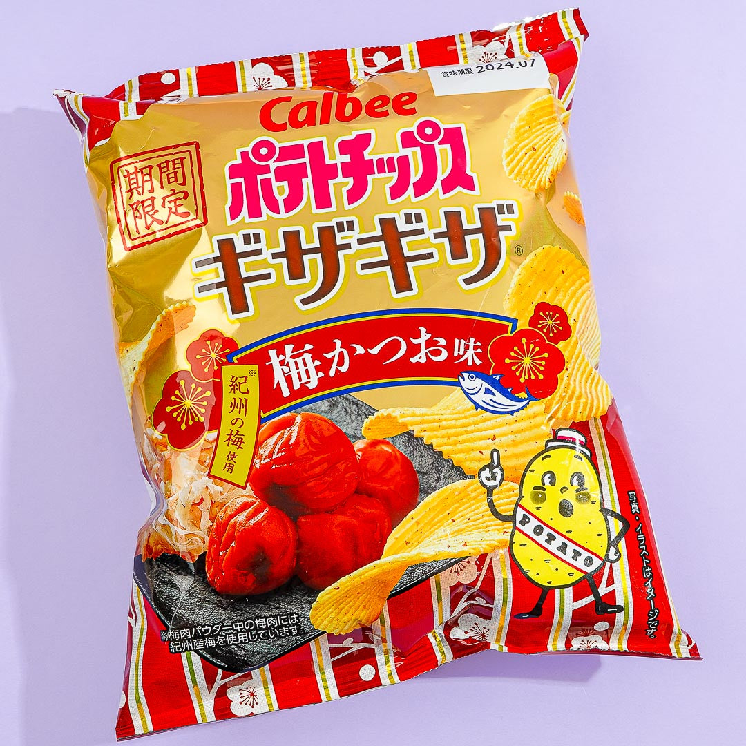 Calbee Kartoffelchips – Jagged Pflaume Bonito