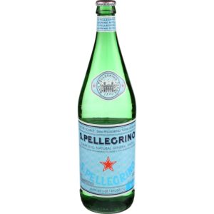 San Pellegrino sprudelnd natürliches Mineralwasser, 33,8 Liter