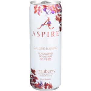 aspire – gesunde Energie Getränke Cranberry Single, 12 Unzen
