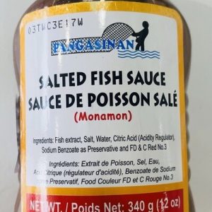 Pangasinan Fish Soße – 12oz