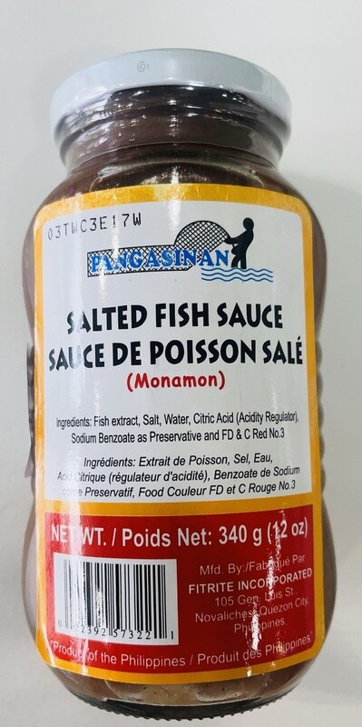 Pangasinan Fischsauce 12oz