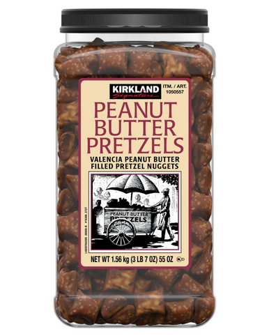 Kirkland Signature Erdnussbutter gefüllte Brezel Nuggets, 55 oz