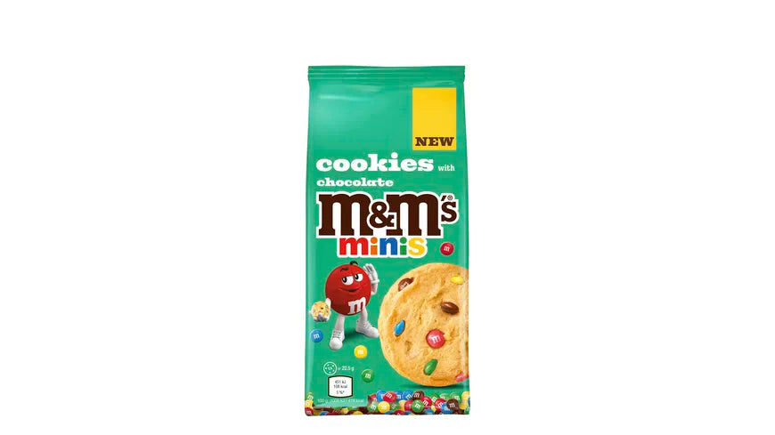M&M Minis Schokolade Kekse