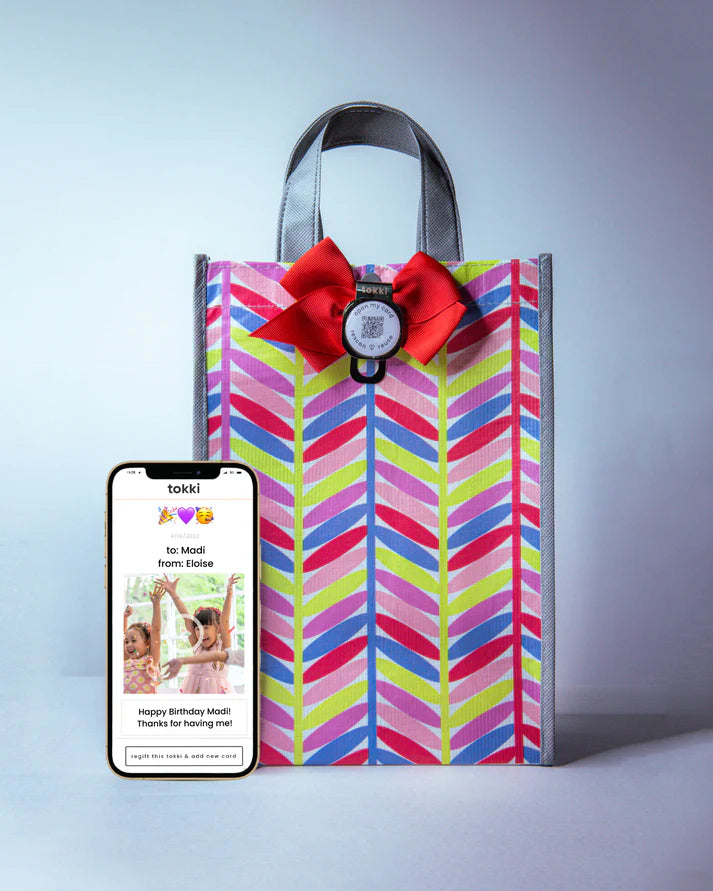 Lachen – Qr Karte + Geschenktüte