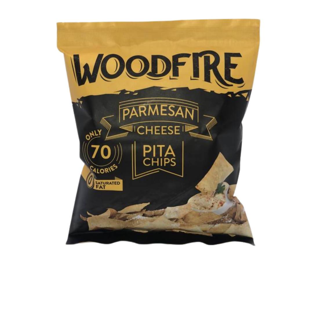 Parmesan Knoblauch traditionelle handgemachte Pita Chips Taschen – 12 x 1oz