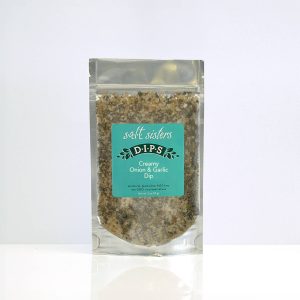 s.a.l.t. sisters – Dip Würzmischung – cremige Zwiebel & Knoblauch 2 Unzen