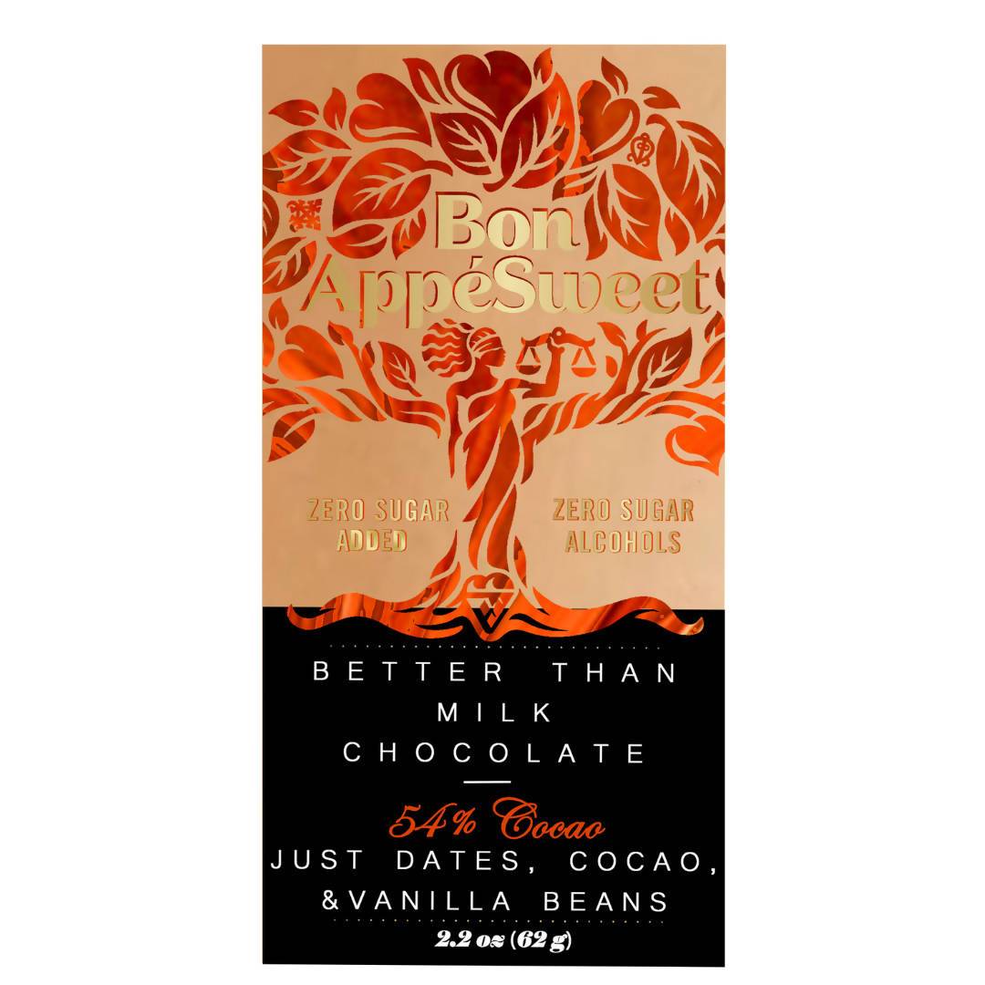 Bon Appesweet Date-Sweetened besser als Milchschokoladenriegel – 12 x 2,2 oz