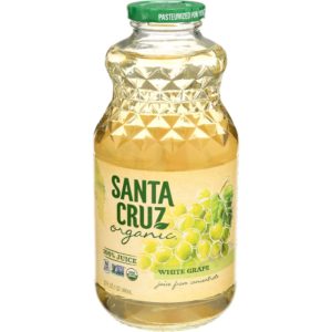 Santa Cruz weißer Traubensaft, 32 Fl oz. Packung mit 6