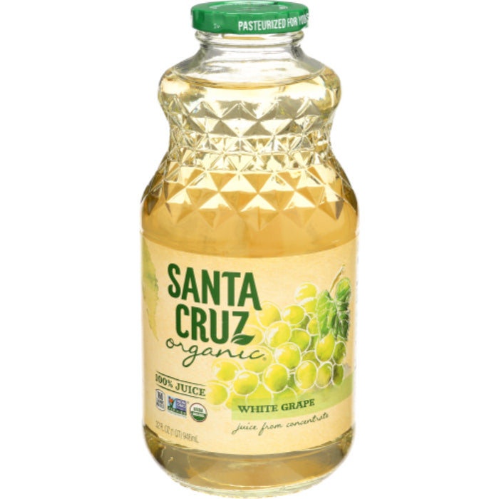 Santa Cruz Weißer Traubensaft, 32 fl oz – Packung mit 6