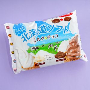 Tirol Hokkaido Soft Serve Snacks Milch und Schokolade