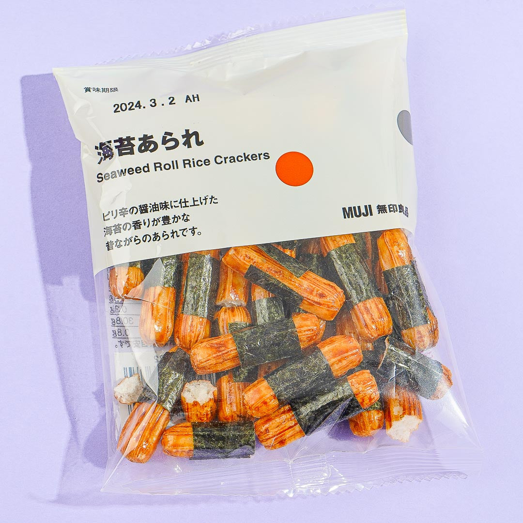 MUJI Algen Roll Reis Crackers