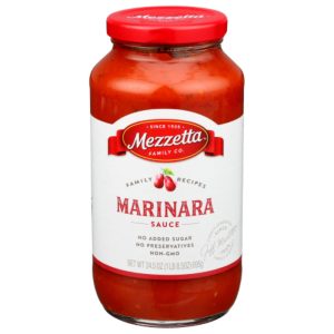 Mezzetta Sauce Marinara hausgemacht, 24,5 Unzen – Packung mit 6