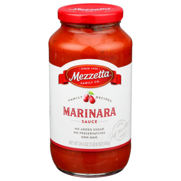 Mezzetta – hausgemachte Sauce Marinara, 24,5 Oz – 6er Packung