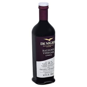 De Nigris – Vinegar Balsamic Weißer Adler, 16,9 Unzen Packung mit 6