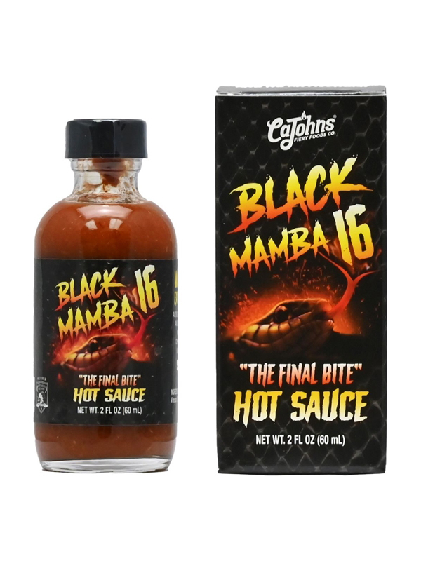 CaJohn's Black Mamba 16 Fatal Bite Chilisauce