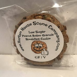 Horton House Scone GF Erdnussbutter Knuspermüsli Frühstückskekse (niedriger Zucker) Fall – 12 Stück