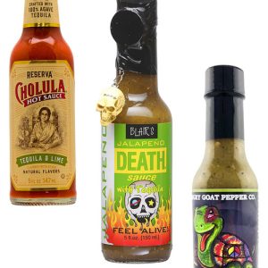 Best of Tequila Infused scharfe Saucen Geschenk-Set, 3/ . – 5oz