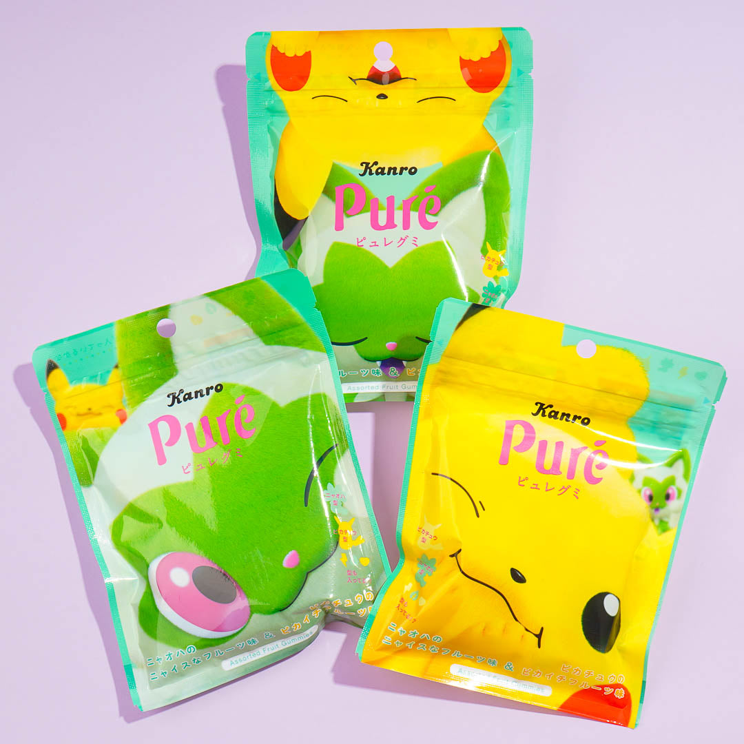 Pokémon Pikachu und Nyahoja rein Gummibärchen