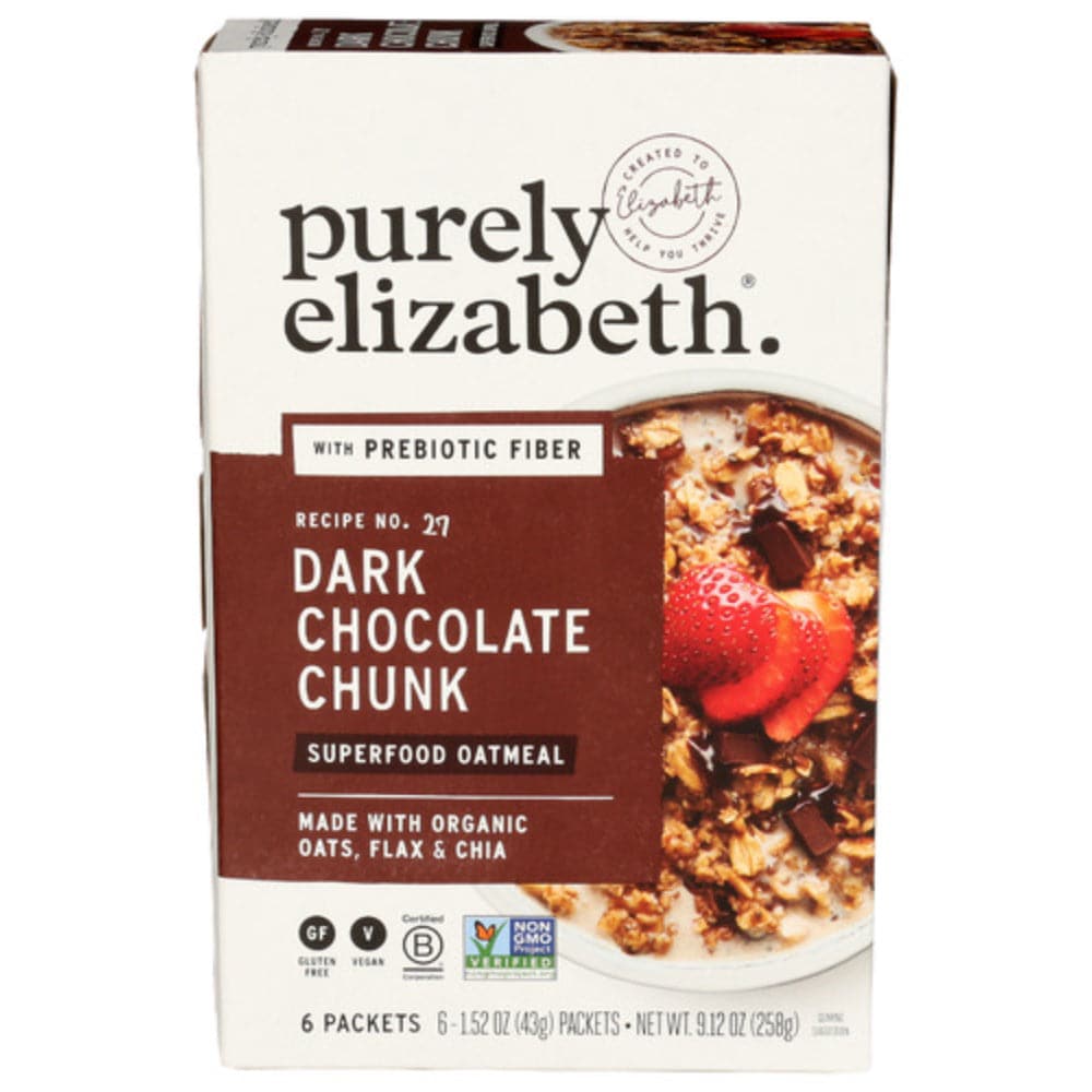 Reine Elizabeth – Dunkle Schokolade Chunk Superfood Haferflocken, 9.12 Oz – P