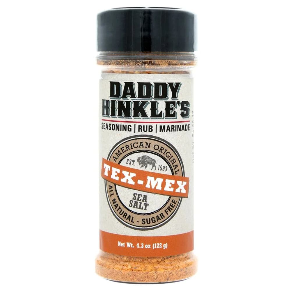 Daddy Hinkle's – Rub & Würzmischung Tex Mex Meersalz, 4,3 Oz