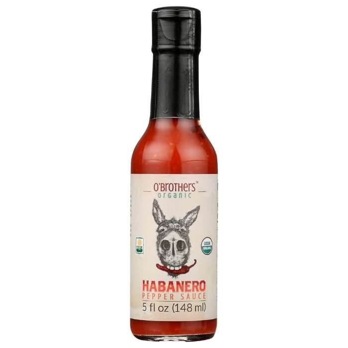 O'Brothers Bio – Habanero Pfeffersauce, 5oz